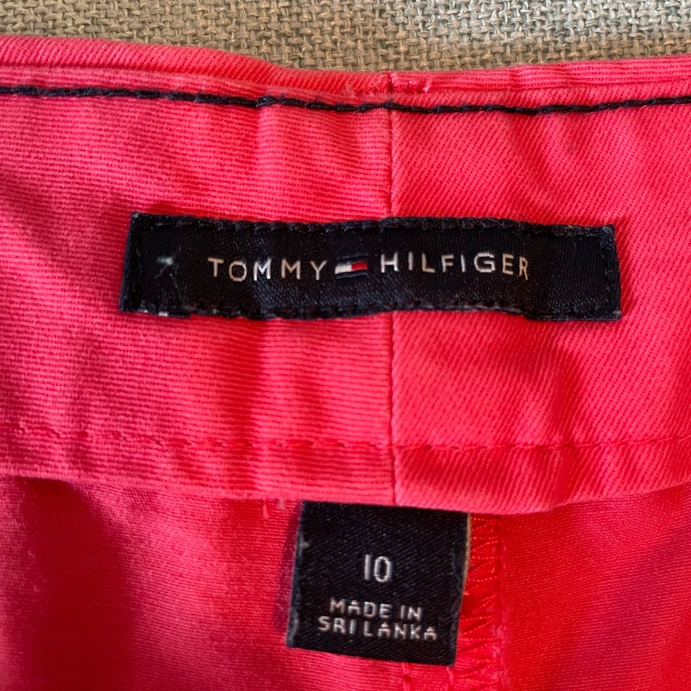 Pink Tommy Hilfiger size 10 shorts